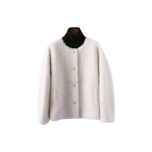 BOOL Velvet Jacket Women's Off White