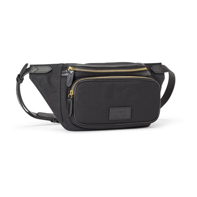 Polo Ralph Lauren Canvas Canvas Bag Fanny Pack Regular Men's Black-1