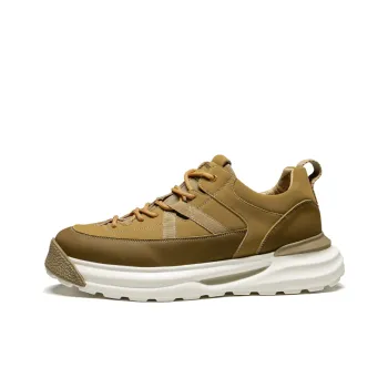 LEAVELAND Casual Shoes Men Low Top Earth Yellow/Black