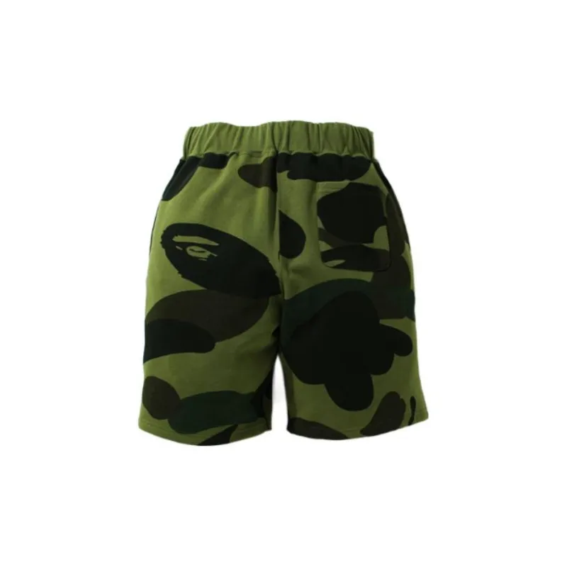 Bape Giant 1st Camo Wide Fit Sweat Shorts-1
