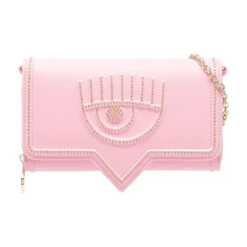 CHIARA FERRAGNI Eyelike Polyester Wallet Women's Rose Pink