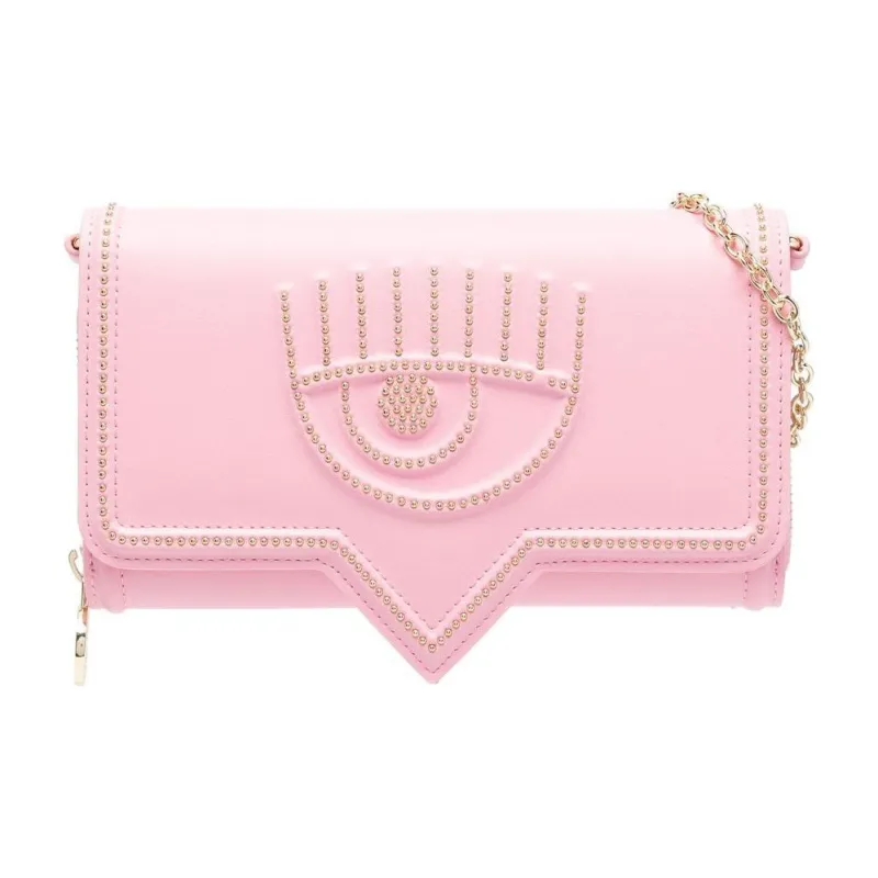 CHIARA FERRAGNI Eyelike Polyester Wallet Women's Rose Pink-0