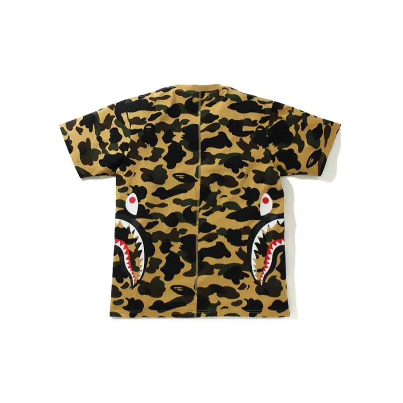 Bape 1st Camo Side Shark Tee-3