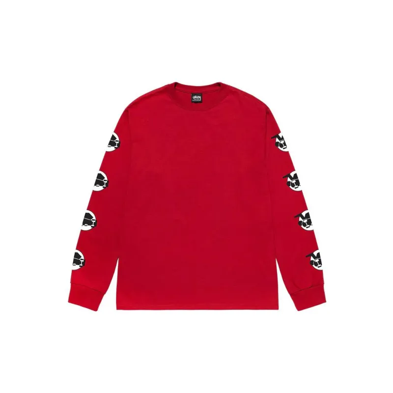 Stussy Skateman Long Sleeve Tee-6