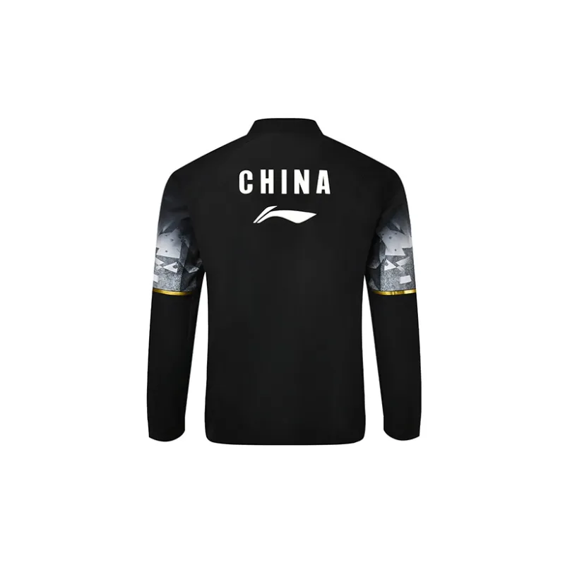 LINING Badminton Series Jackets Men Black-1