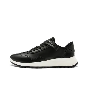 Clarks Cushioning Breathable Low Top Sports Casual Shoes Women's Black
