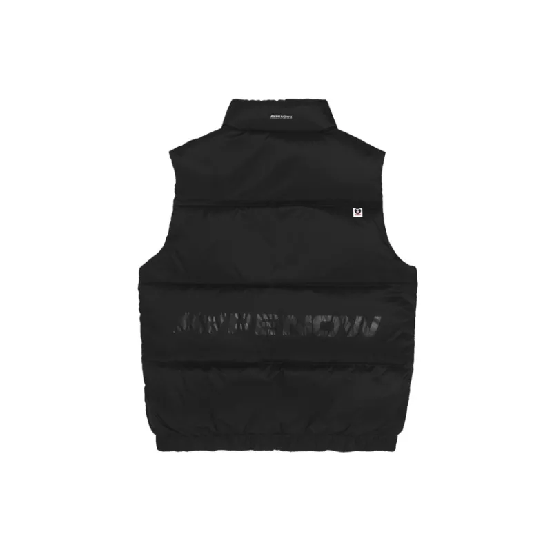 Aape Logo patch Sleeveless Padded Gilet-3