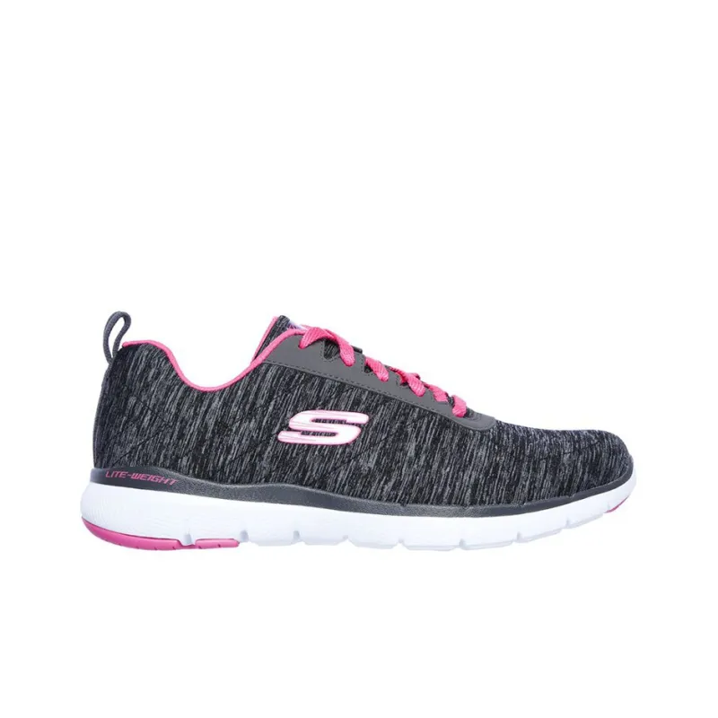 Skechers Flex Appeal 3.0 - Insiders Cushioning Anti-Slip And Wear-Resistant Low-Top Running Shoes Women's Gray Purple-1