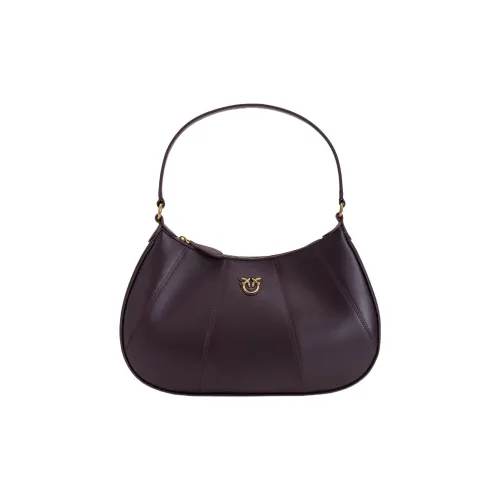 PINKO SIMPLY Leather Shoulder Bag Portable Crossbody Bag Shoulder Bag Women's Purple