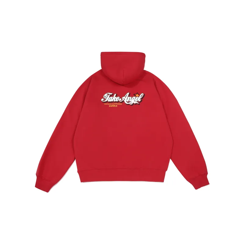 Guuka Sweatshirts Unisex Red-1