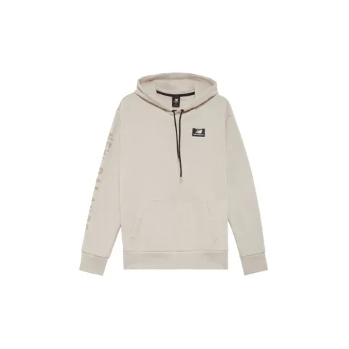 New Balance AT Sweatshirts Men Beige