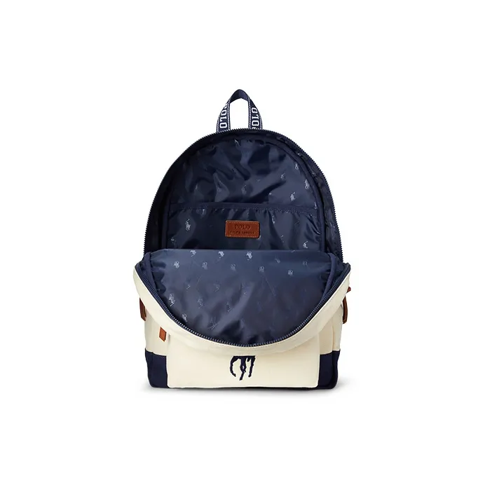 Polo Ralph Lauren Canvas Backpack Men's White-3