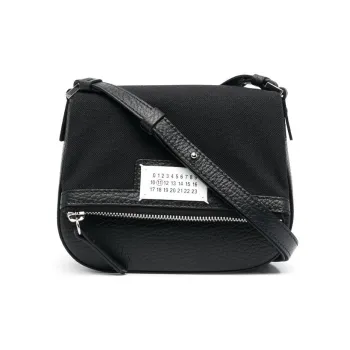 Maison Margiela 5AC Calfskin Shoulder Bag Crossbody Bag Women's Black
