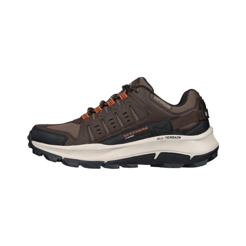 Skechers Equalizer 5.0 Trail-Soli Cushioning Breathable Low-Top Outdoor Shoes Men's Brown-0
