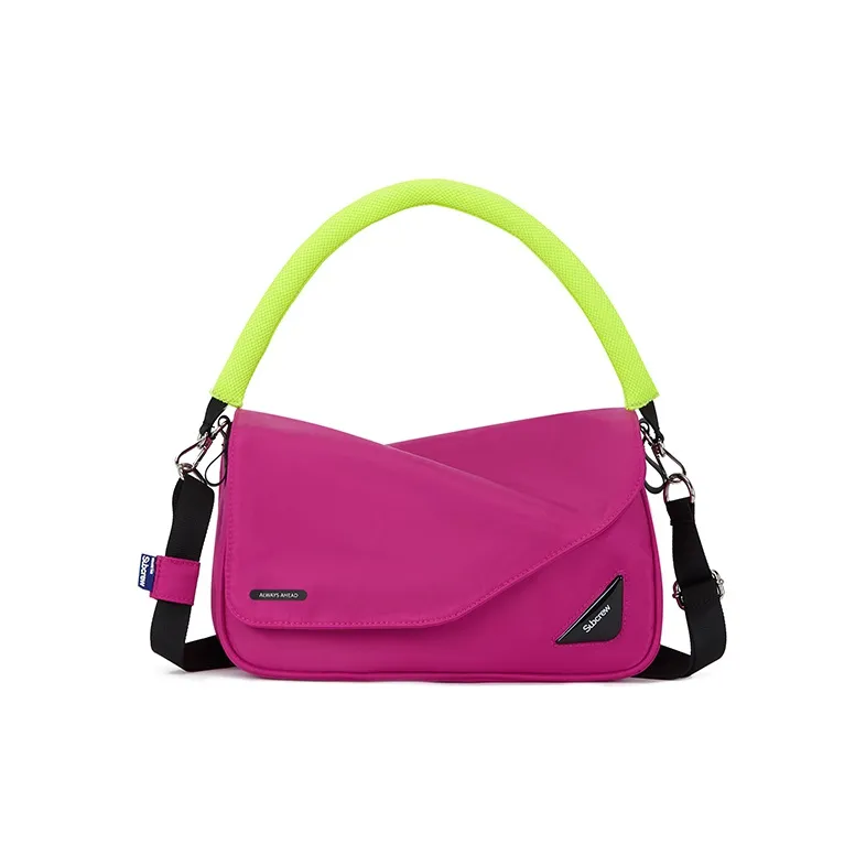 Subcrew Polyester Shoulder Bag One Shoulder Medium Size Unisex Multicolor-6