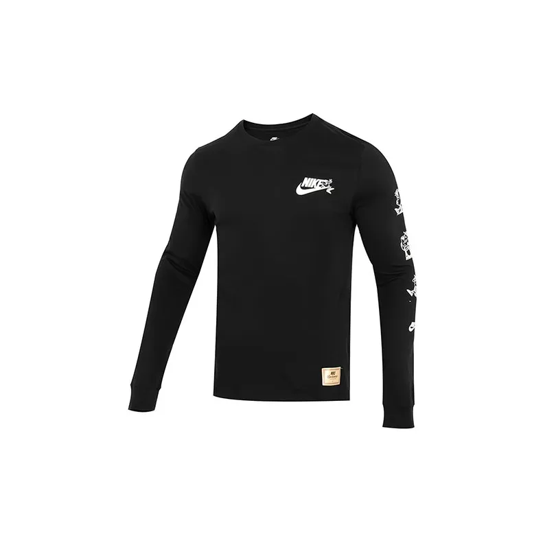 Nike Set in Sleeve T Shirt Men's Black-1