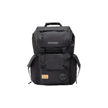 Subcrew Polyester Backpack Unisex Gray Pea Green