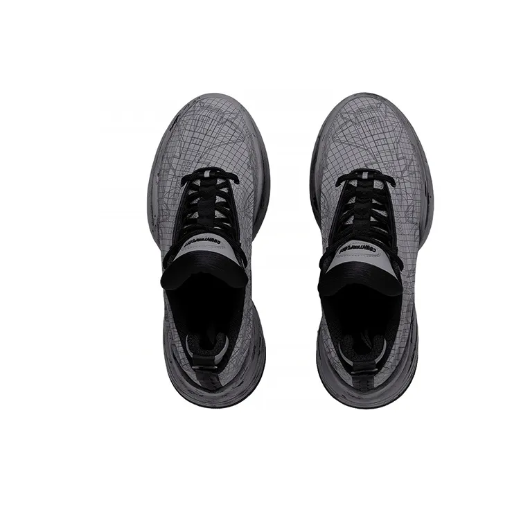 LiNing CF Tracing Collection Low Top Casual Shoes Unisex Shark Gray-2