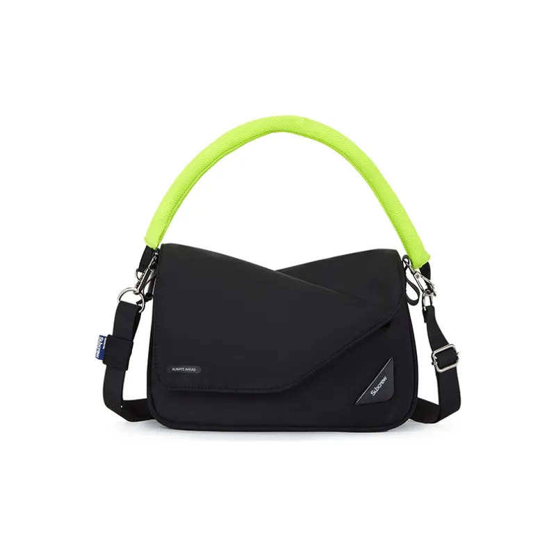 Subcrew Polyester Shoulder Bag One Shoulder Medium Size Unisex Multicolor-3