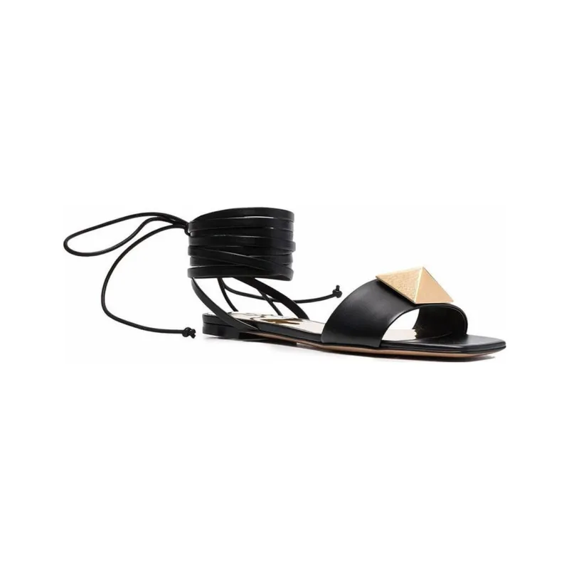Valentino Garavani One Stud Ankle Strap Sandals Women's-2