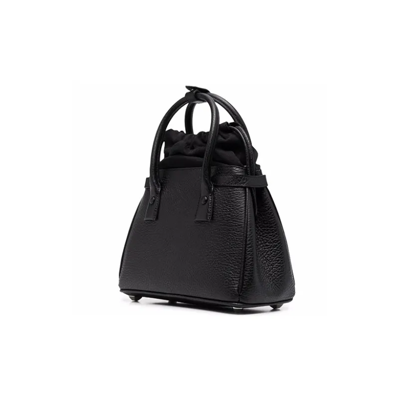 Maison Margiela 5AC Calfskin Shoulder Bag, Crossbody Bag, Handbag Women's Black-1