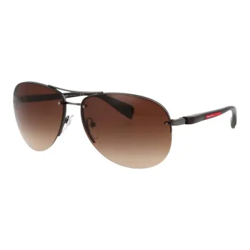 PRADA Eyewear Gradient Lens Round Sunglasses
