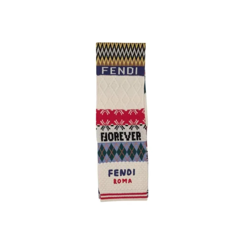 FENDI Knit Scarves Kids' Multicolor-0