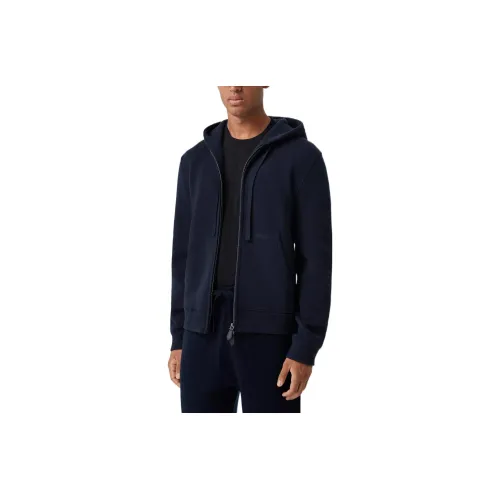 Burberry Sweatshirts Men Dark Charcoal Blue