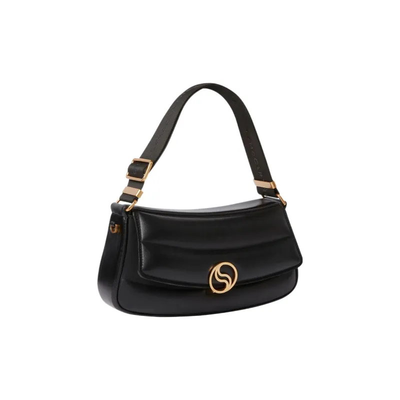 Stella McCartney S Wave Logo Plaque Foldover Shoulder Bag-2