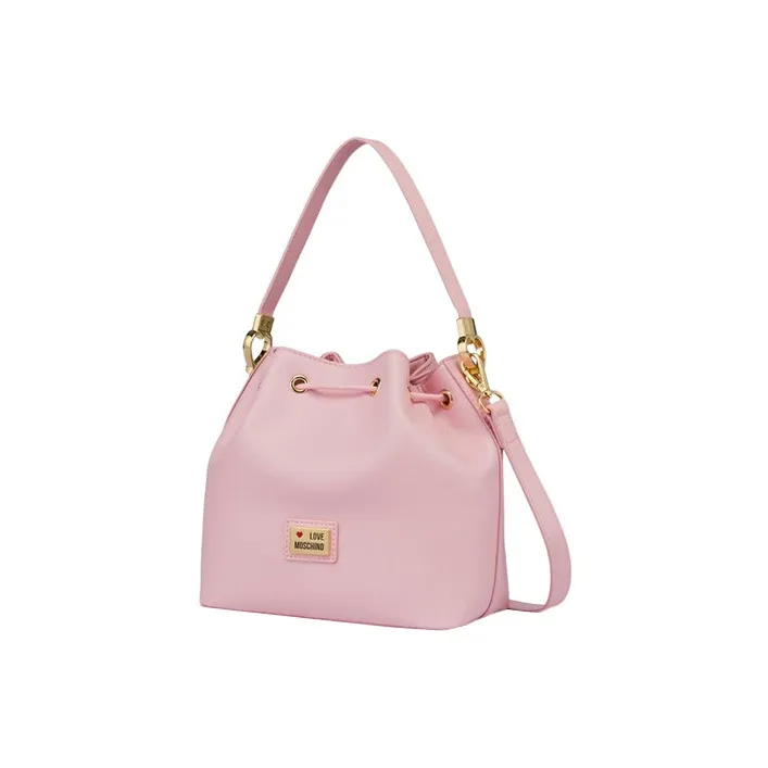 LOVE MOSCHINO Bucket Bags Shoulder Bag Crossbody Bag Handbag Women's Pink-1
