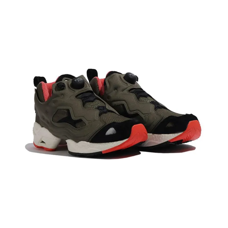 Reebok Instapump Fury 95 Arny Green Orange Flare-2