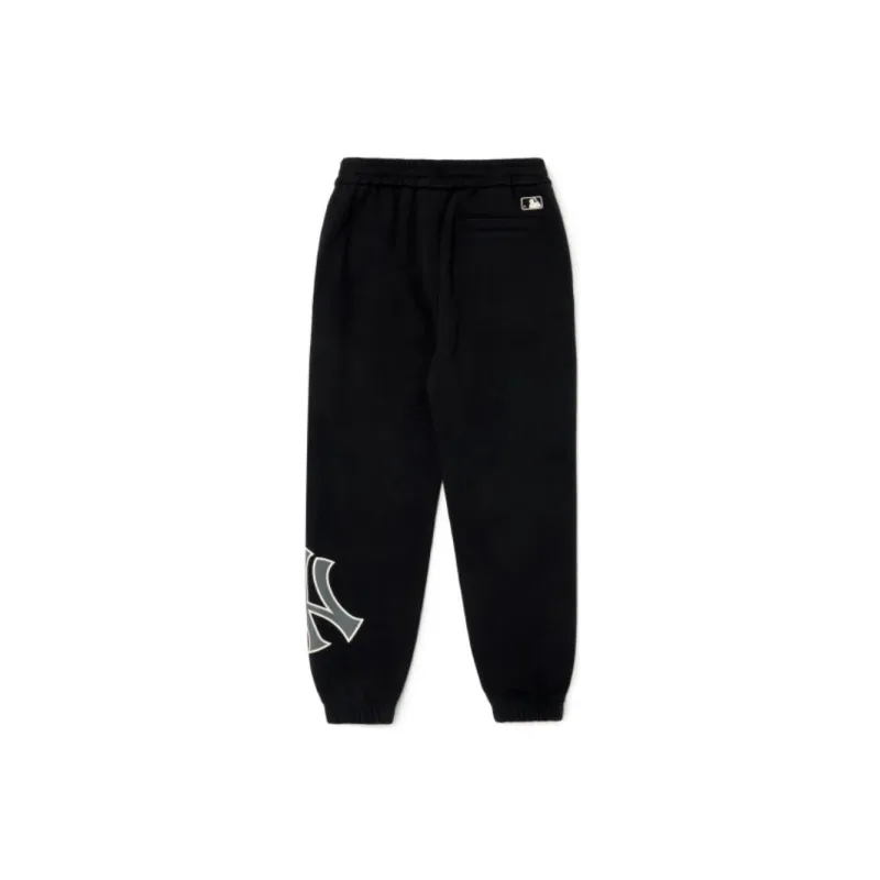 MLB New York Yankees Knitted Sweatpants Unisex Black-1