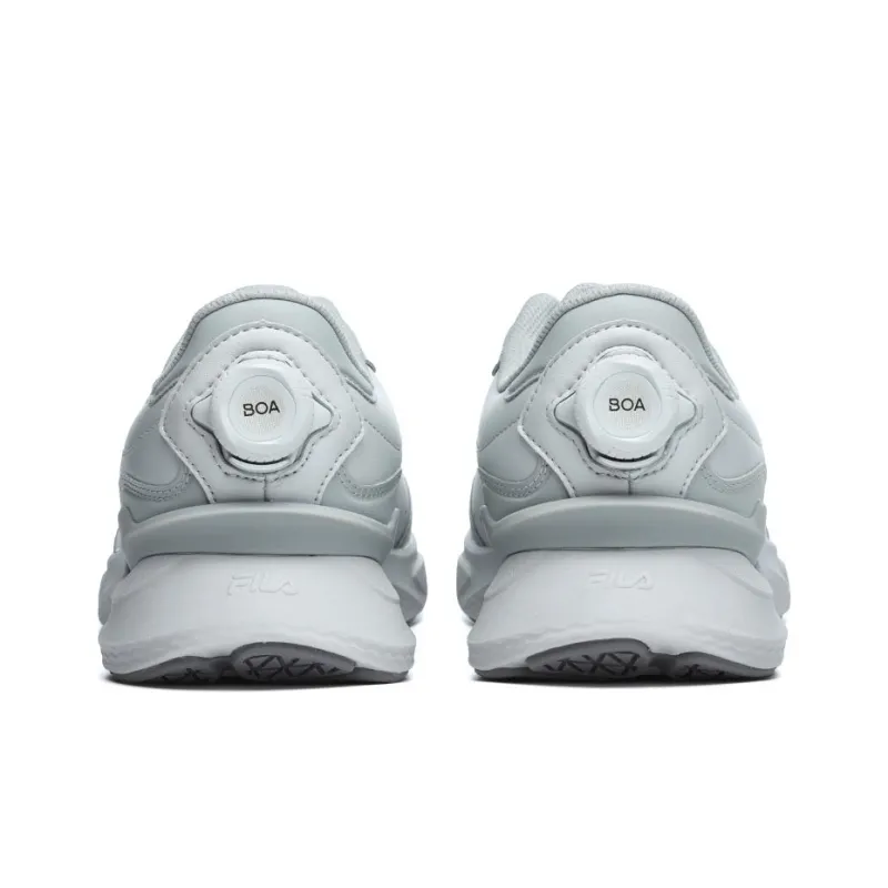 FILA Energy Lu Cushioned Anti Slip And Wear Resistant Lightweight Low Top Casual Running Shoes Men's Lunar Rock Gray-3