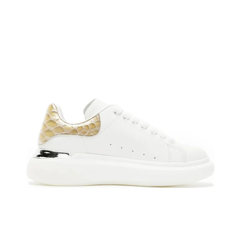 CERRUTI 1881 Stylish Skateboarding Shoes Women's Beige-4