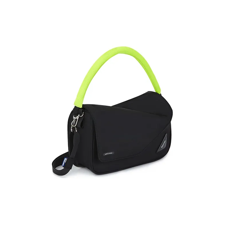 Subcrew Polyester Shoulder Bag One Shoulder Medium Size Unisex Multicolor-4
