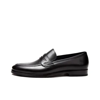 Satchi Loafers Men Low Top Black