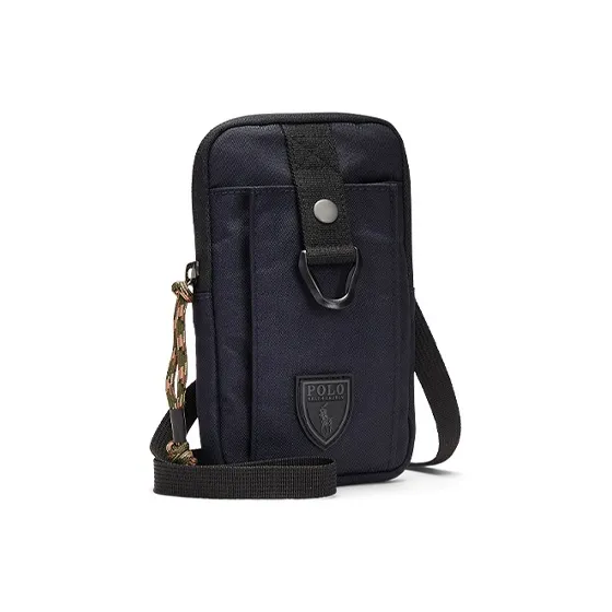 Polo Ralph Lauren Canvas Bag With Cell Phone Pouch Men's Dark Blue-5