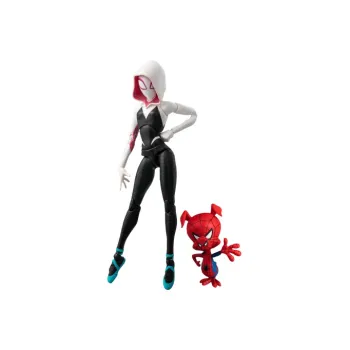 A Thousand Worth Of Practice Spider Man SV Action Parallel Universe Spider Gwen And Spider Pig Action Figures 13cm