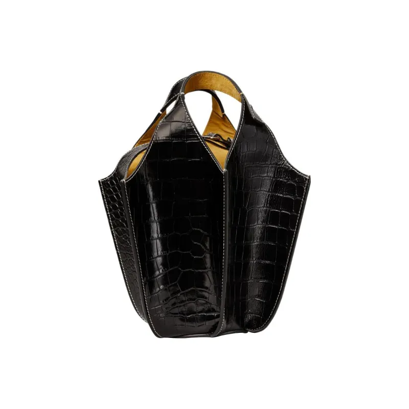 TORY BURCH Leather Handbag Women's Black-1