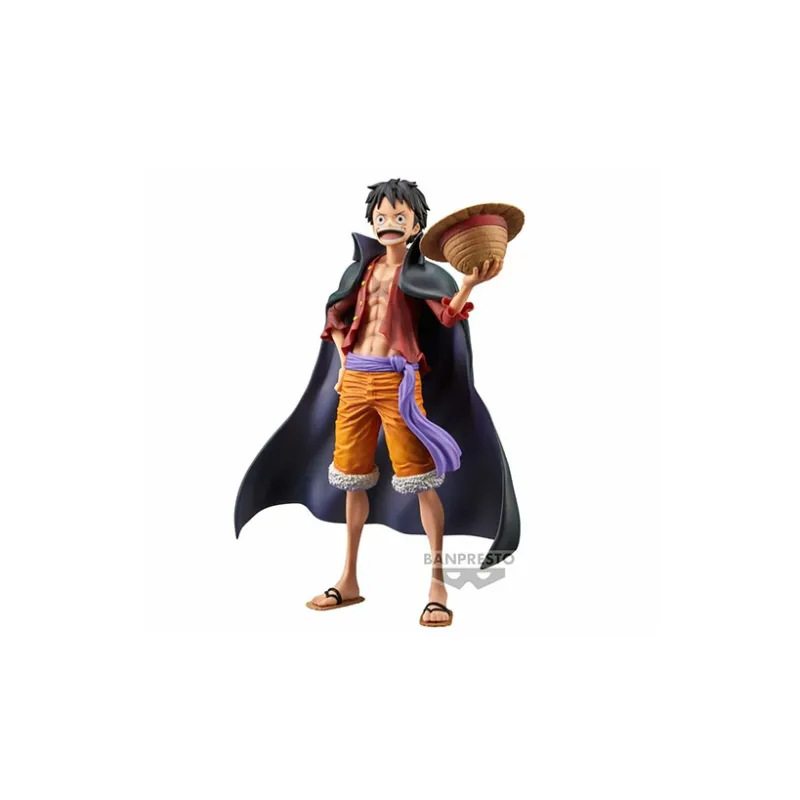 BANPRESTO Monkey D. Luffy Grandista Nero Glass Factory Bonus Gifts 27cm-2