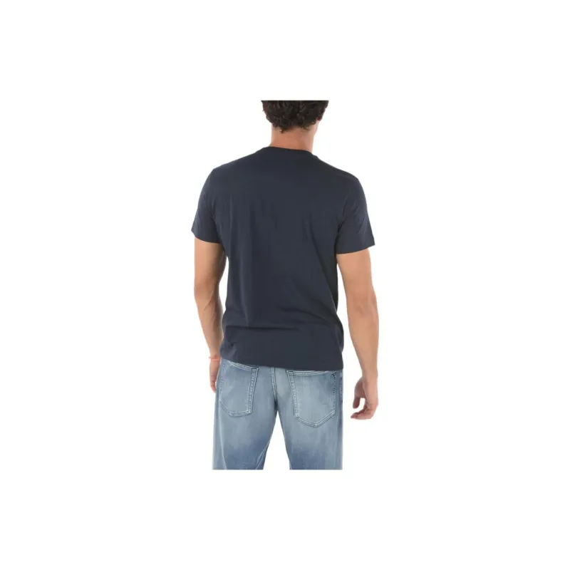 DIESEL T-Shirts Men Navy Blue-1