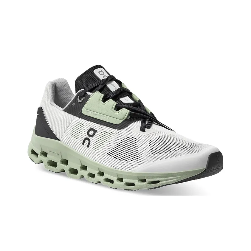 On Running Cloudstratus White Black Sage-2