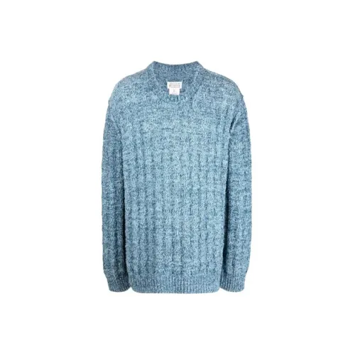 Maison Margiela Sweaters Unisex Blue