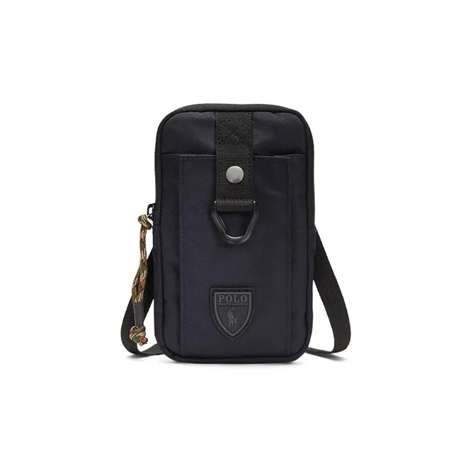 Polo Ralph Lauren Canvas Bag With Cell Phone Pouch Men's Dark Blue-4