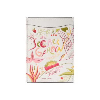Kate Spade Storyteller Cow Leather Card Holder Women's White