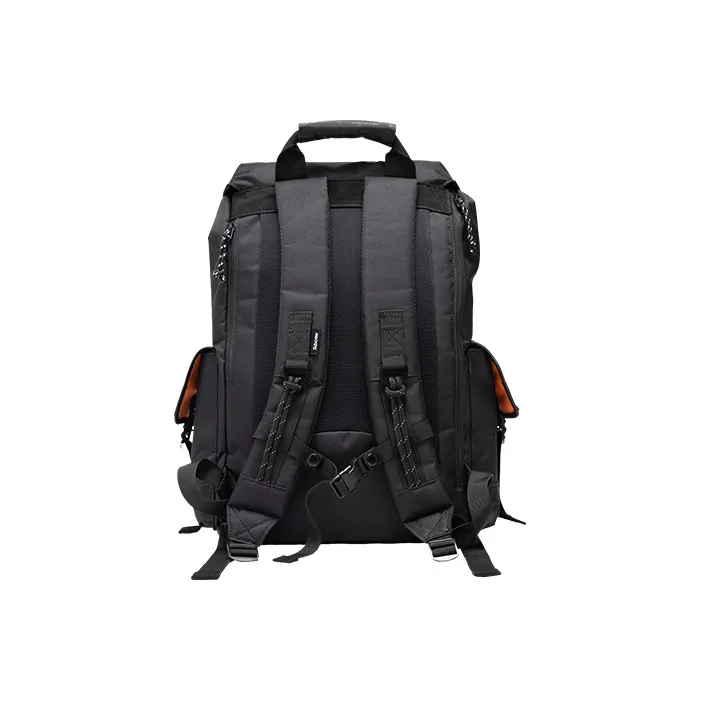 Subcrew Polyester Backpack Unisex Gray Pea Green-4