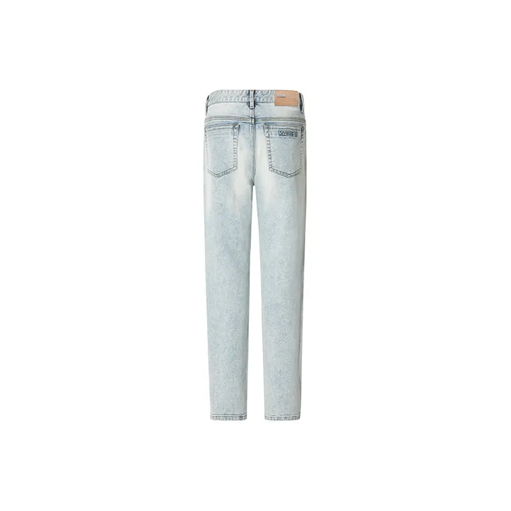 RARE FW22 Ripped Pants Jeans Men's Light Blue-1