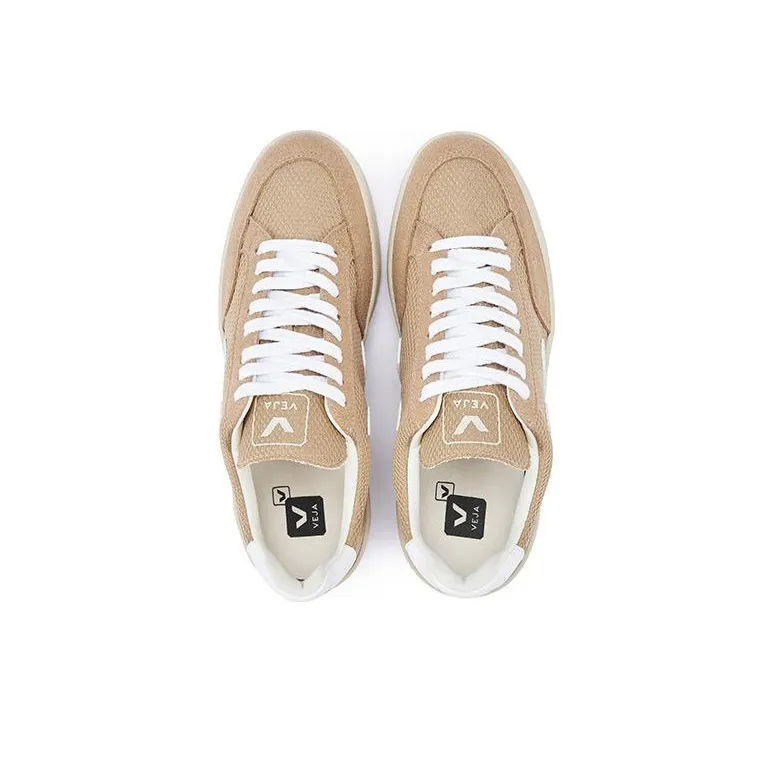 VEJA V 12 Vegan Alveomesh 'Dune White'-3