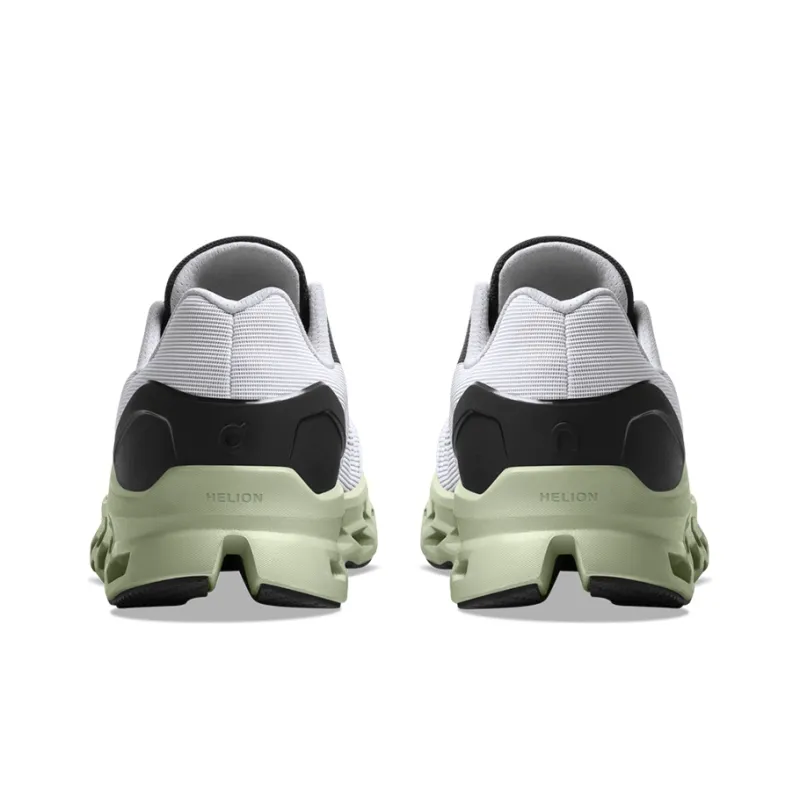 On Running Cloudstratus White Black Sage Women's-4