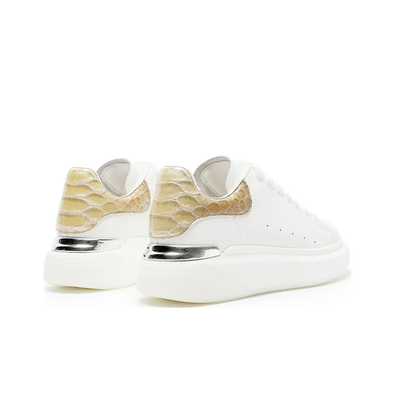 CERRUTI 1881 Stylish Skateboarding Shoes Women's Beige-2